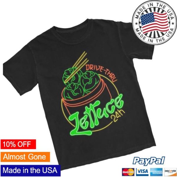 Merchandise Store Merch Lettuce 24 Hour Drive-Thru Shirt