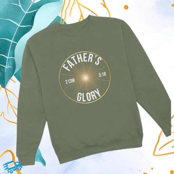 Father’s Glory Store Merch Fathers Glory Olive Crewneck