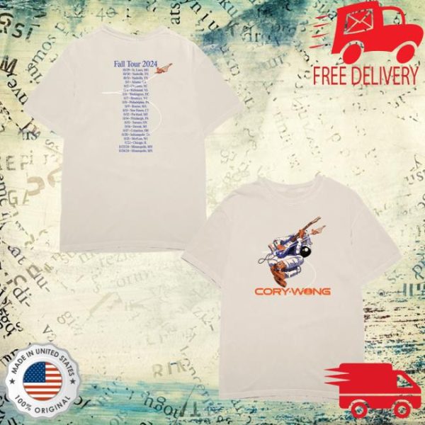 Cory Wong Store Merch Space Guitar Tour 2024 Tee