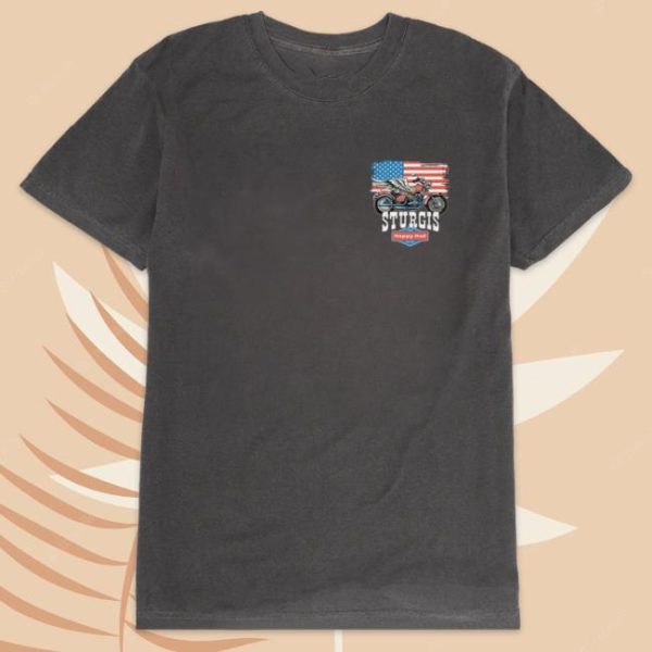 Happy Dad Store Merch Happy Dad X Sturgis Tee