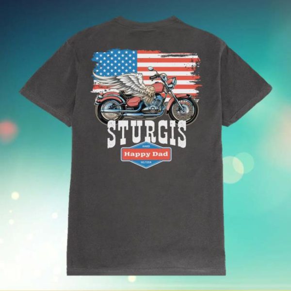 Happy Dad Store Merch Happy Dad X Sturgis Tee