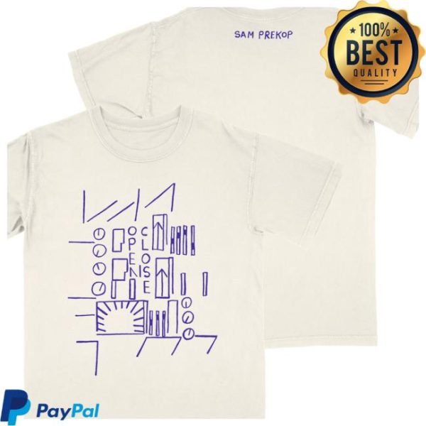 Sam Prekop Store Merch Open Close T-Shirt