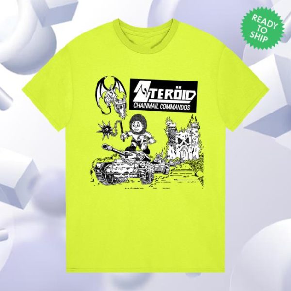 Steroidband Store Merch Chainmail Commandos Tee
