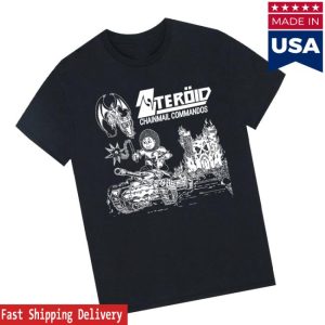 Steroidband Store Merch Chainmail Commandos Black Tee