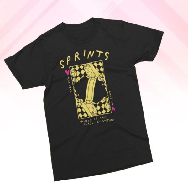 Sprintsmusic Store Merch h Sprints X Hephee Queen Tshirt