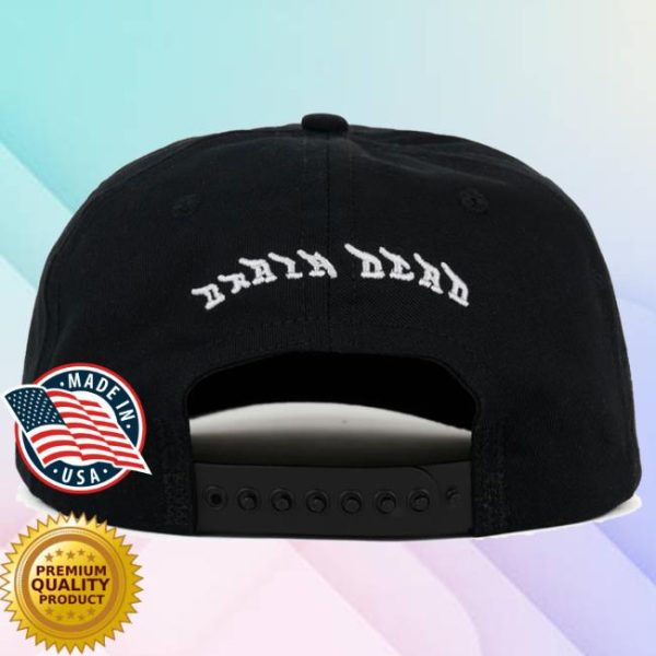 Wearebraindead Store Merch Sound & Fury 2025 6 Panel Black Hat