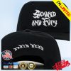 kenny wearebraindead store merch sound fury 2025 6 panel hat black weq