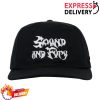 kenny wearebraindead store merch sound fury 2025 6 panel hat black