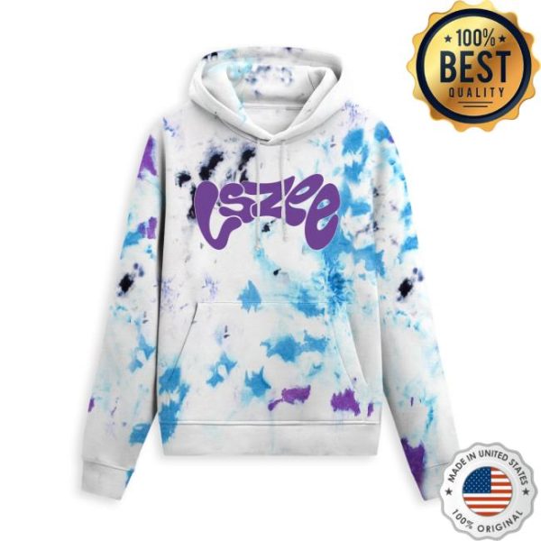 Lszee Music Store Merch Lszee Gooey Tie Dye Hoodie