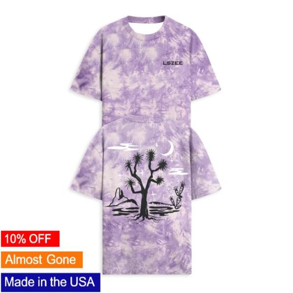 Lszee Music Store Merch Lszee Joshua Tree Tie Dye Tee