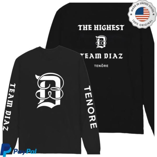 Tenore Store Merch Tenōre X Nate Diaz Long Sleeve Tee