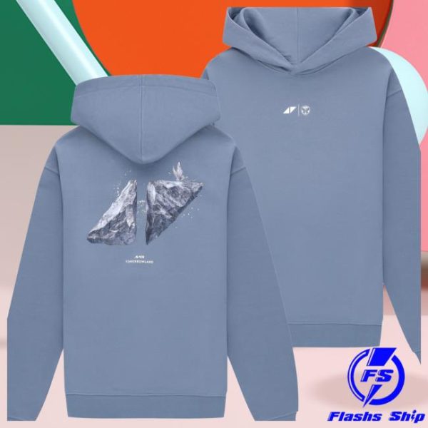 Tomorrowland Store Merch Avicii Blue Hoodie