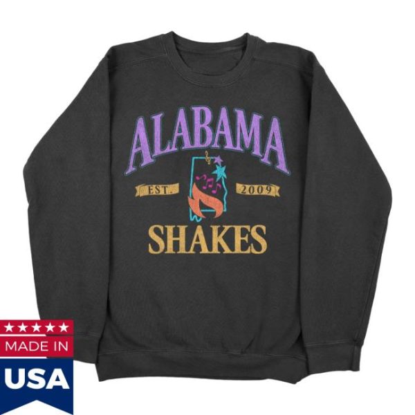 Alabama Shakes Store Merch Olympic Crewneck Sweatshirt