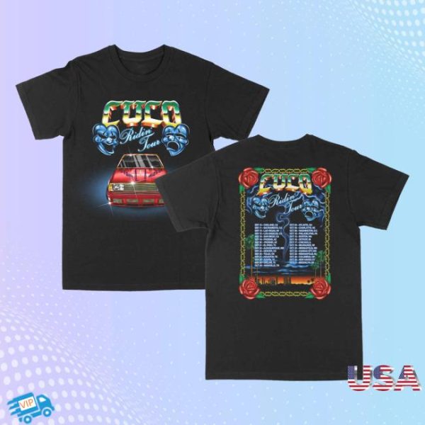 Cuco Official Store Merch Shop Ridin Tour Shirt