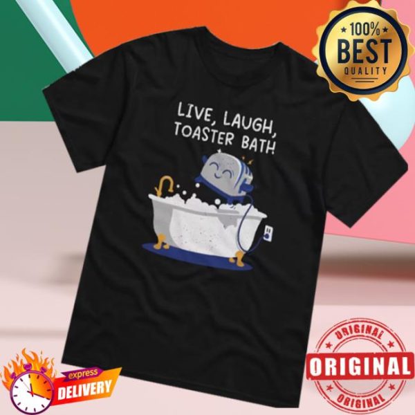 The Mandatoryfunday Store Merch Live, Laugh, Toaster Bath Men’s Tee