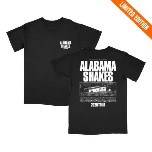 Alabama Shakes Merch Store Shop 2025 Tour Tee