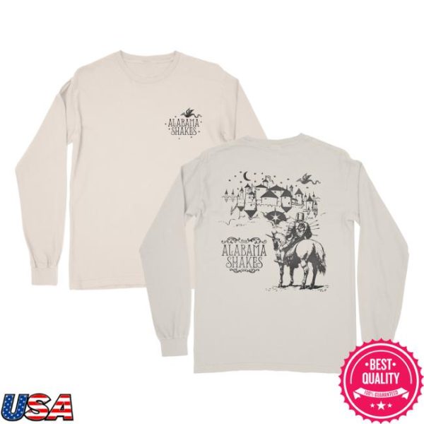 Alabama Shakes Merch Store Shop Castle Long Sleeve Tee