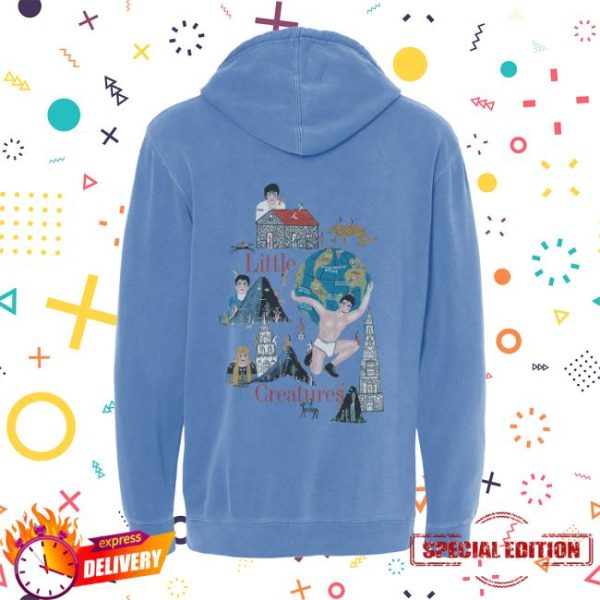 Talking Heads Official Store Merch Heads In The Sky Pullover Hoodie