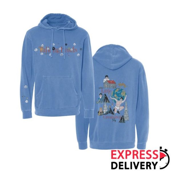 Talking Heads Official Store Merch Heads In The Sky Pullover Hoodie