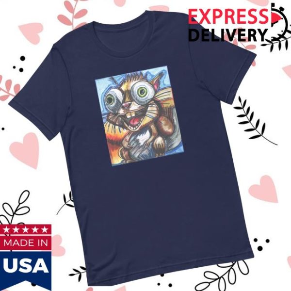 Vichy’s Art Store Merch Squirrel Unisex T-Shirt