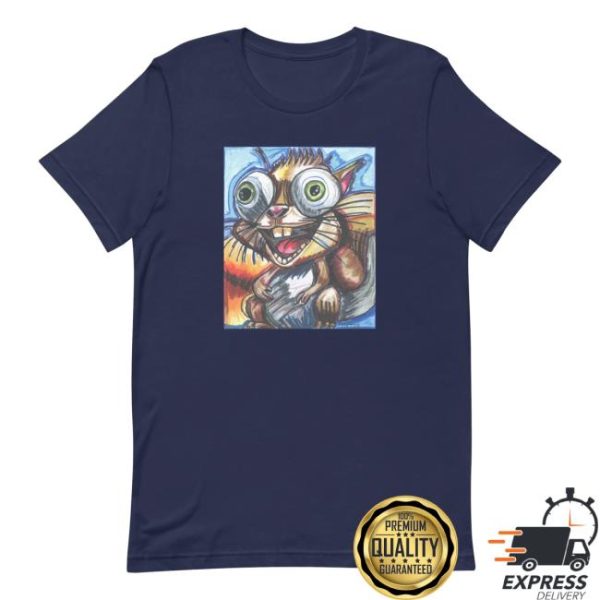 Vichy’s Art Store Merch Squirrel Unisex T-Shirt