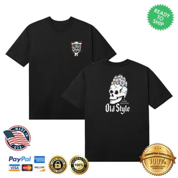 Old Style Beer Merch Store Shop Beer Brains Tee