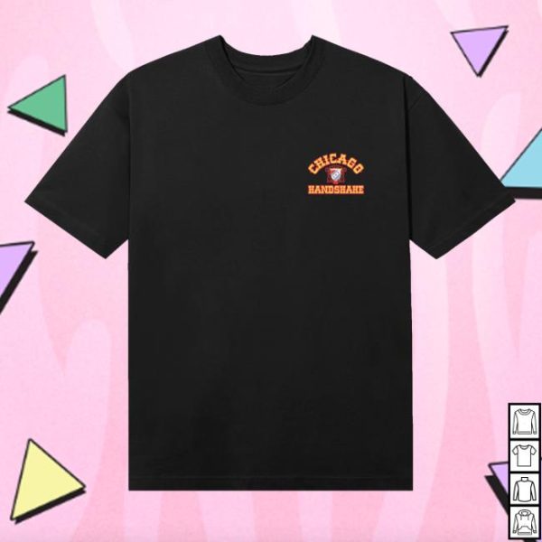 Old Style Beer Merch Store Shop Chicago Handshake Tee