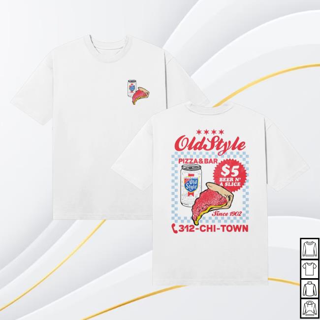 kenny Old Style Beer Merch Store Shop Color Pizza Bar Teeaa