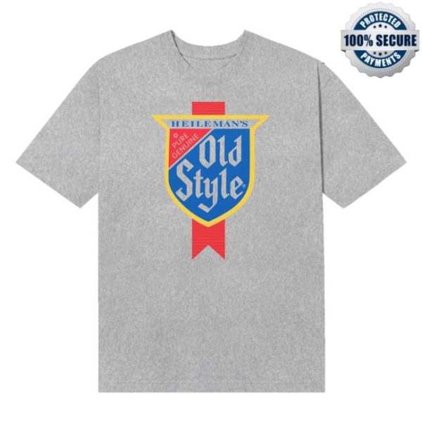 Old Style Beer Merch Store Shop Vintage Shield Tee