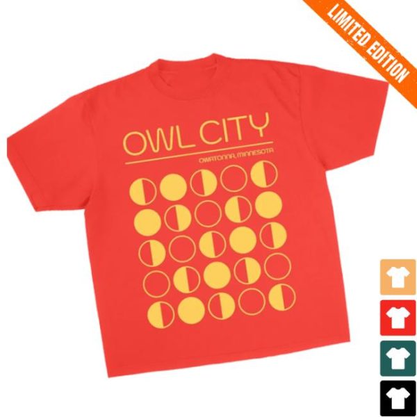Official Owl City Owatonna Minnesota Shirt