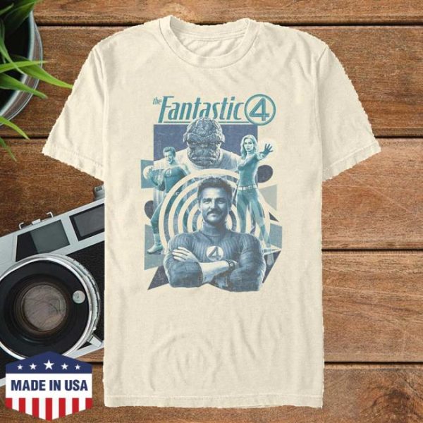 Cinemark Shop Store Merch The Fantastic Four First Steps Greatest Heroes T-Shirt