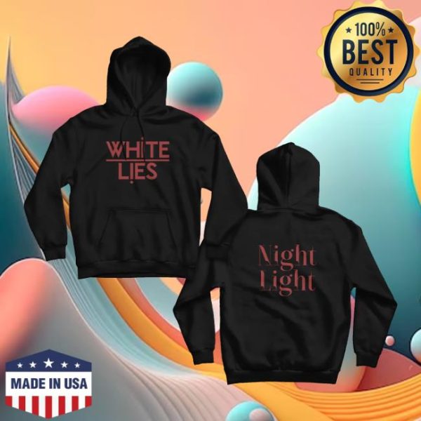 White Lies Merch Store Shop Night Light Hoodie