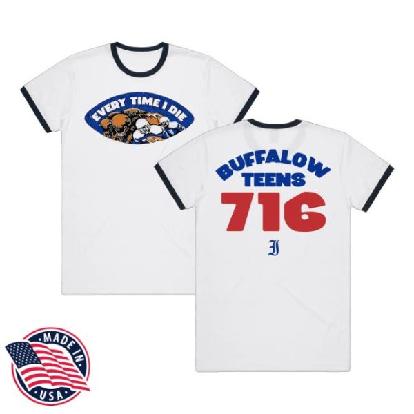 Etid Store Merch Shop Buffalow Teens Ringer Shirt