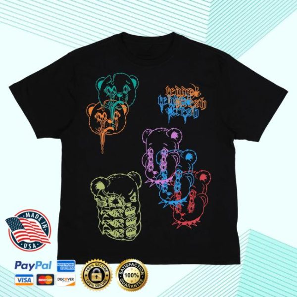 Teddy Fresh Merch Store Shop Trippy Bears Tee