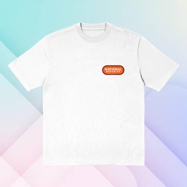 National Bohemian Store Merch Bohtime White Tee