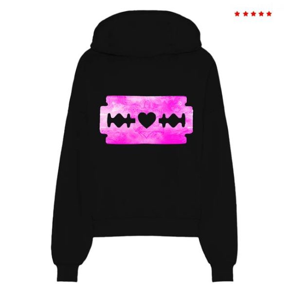 Heartagram Store Merch Razorblade Romance Hoodie