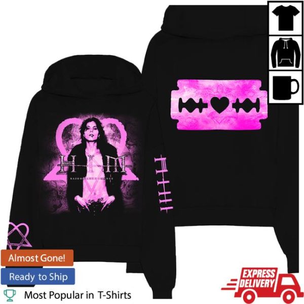 Heartagram Store Merch Razorblade Romance Hoodie