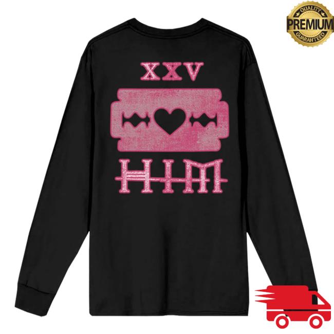 kenny heartagram store merch razorblade romance longsleeve tee s