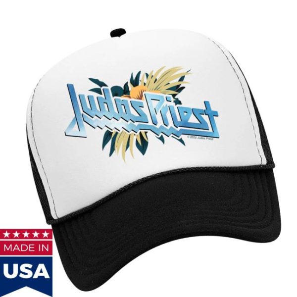 Judas Priest Store Merch British Steel Trucker Hat
