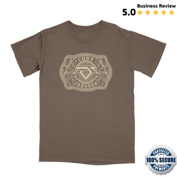Cody Johnson Store Merch Belt Buckle Tour Tee