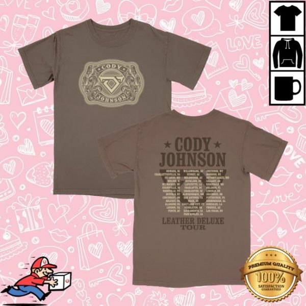Cody Johnson Store Merch Belt Buckle Tour Tee