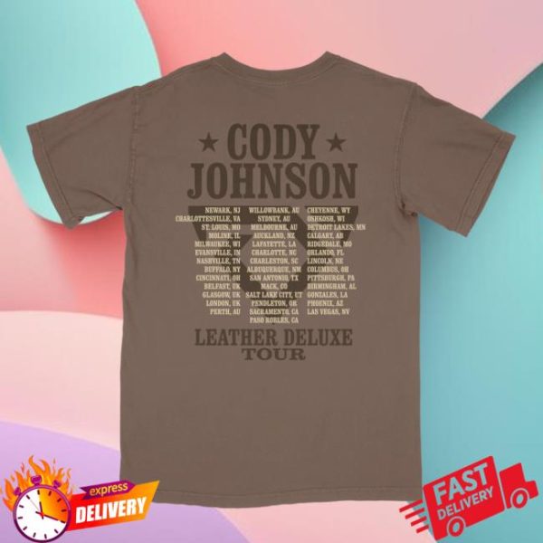 Cody Johnson Store Merch Belt Buckle Tour Tee