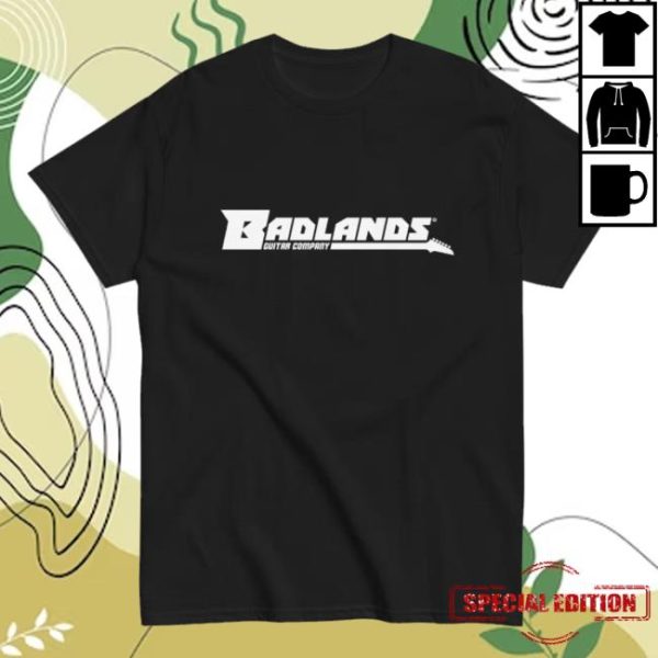 Badlands Guitar Company Store Merch Badlands Logo T-Shirt