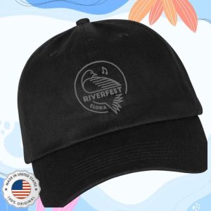 Dine Alone Store Merch Riverfest Elora Bird Logo Dad Hat