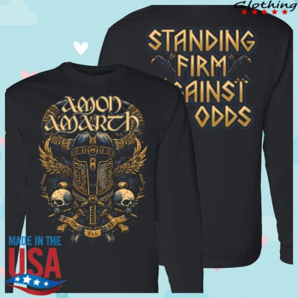 Amon Amarth Store Merch Amon Amarth Against All Odds Long Sleeve