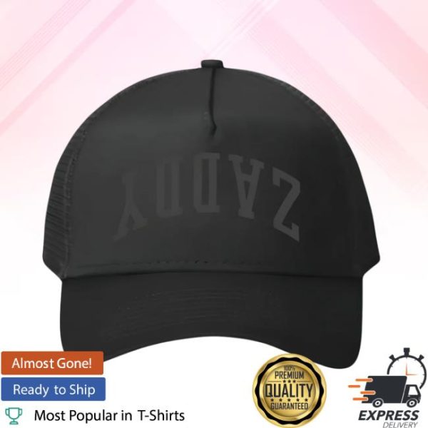 Warren Zeiders Store Merch Black On Black Zaddy Hat