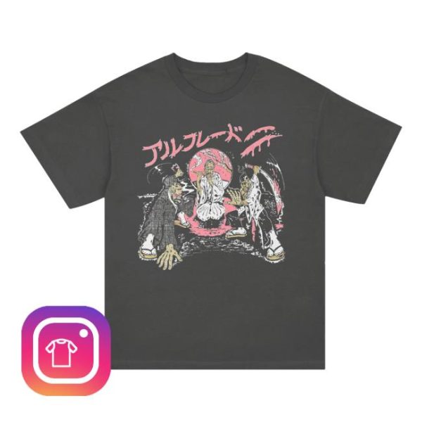 Freddie Gibbs Merch Store Shop Alfredo Ii Antonio Cartoon Tee Black