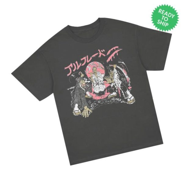 Freddie Gibbs Merch Store Shop Alfredo Ii Antonio Cartoon Tee Black