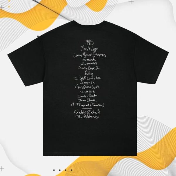 Freddie Gibbs Merch Store Shop Alfredo Ii Tracklist Tee