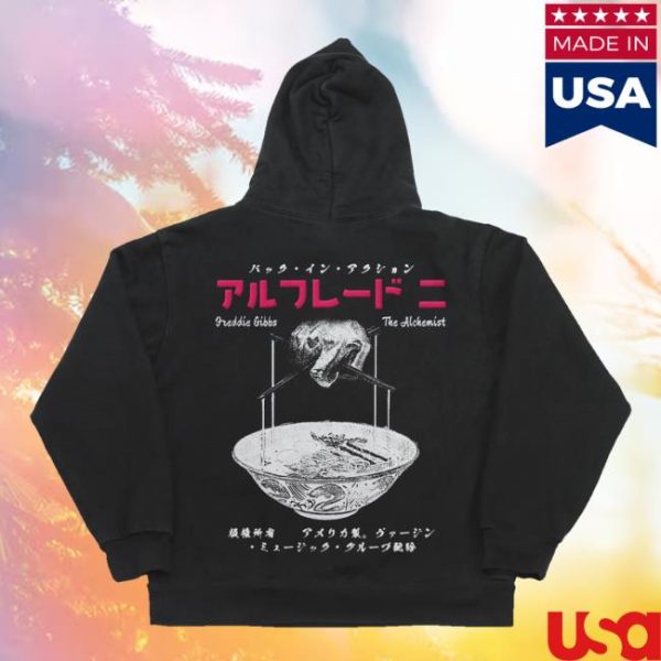 Freddie Gibbs Merch Store Shop Alfredo’s Tokyo Ramen Hoodie